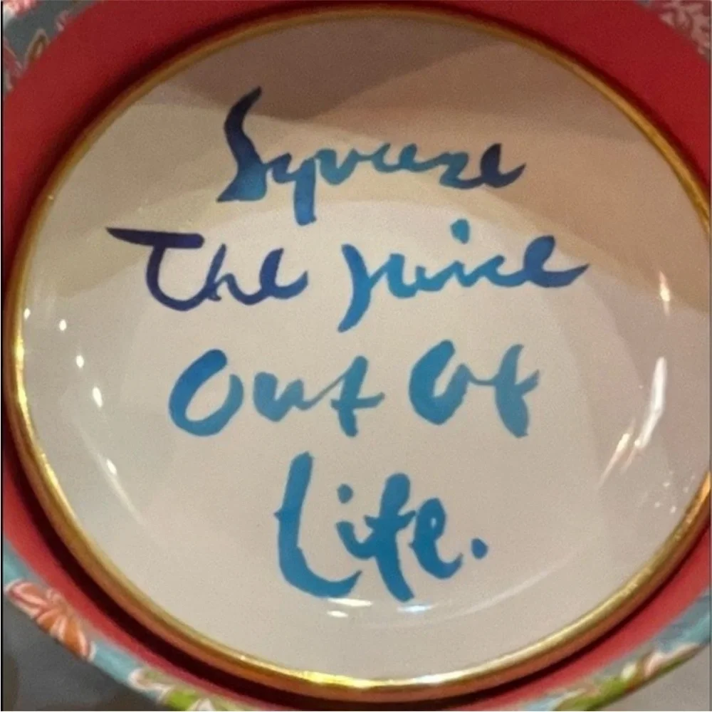 Lilly Pulitzer Ceramic Coaster Set